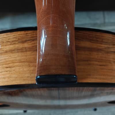 Claudio Pagelli “Wall Paper” One-of-a-Kind Prototype Acoustic Guitar 2002 – Brazilian Rosewood / Swiss Moonspruce image 12