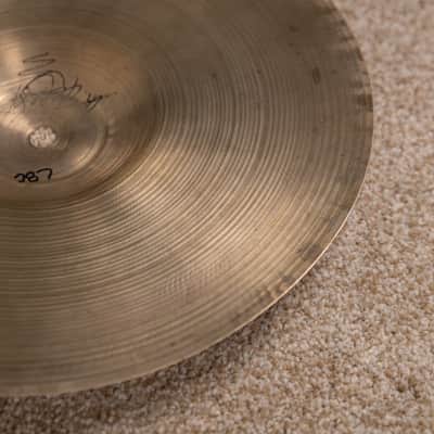 1930s Zildjian 11" A First Stamp Splash Cymbal 287g image 6