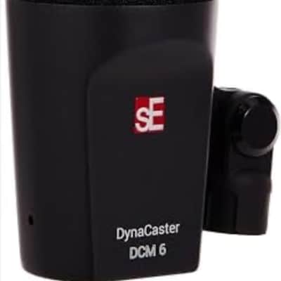 SE Electronics DCM6 Dynacaster DCM 6 Broadcast Microphone, Black image 1