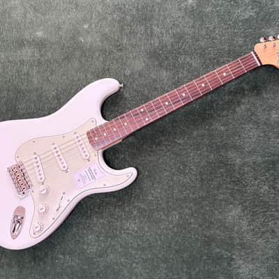 Fender Made in Japan Traditional 60s Stratocaster Rosewood - Olympic White image 2