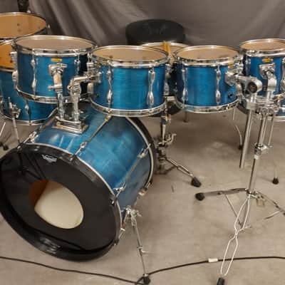 Eames Custom Drum set 2014 - cobalt blue image 1