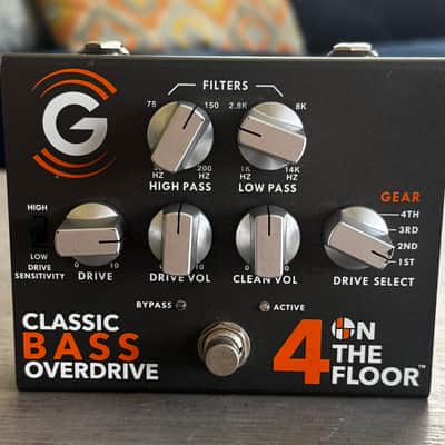 Genzler Amplification 4 On The Floor Classic Bass Overdrive | Reverb