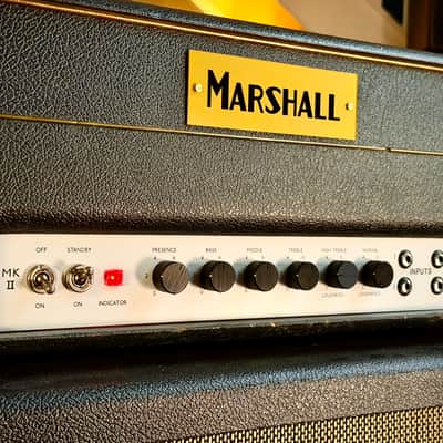 Marshall 2245 JTM45 MK II Reissue 2-Channel 30-Watt Guitar Amp Head 1998 image 2