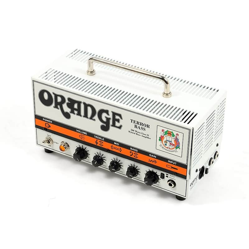 Orange Amplifiers Terror Bass 500W Tube Hybrid Bass Amp Head Regular image 1