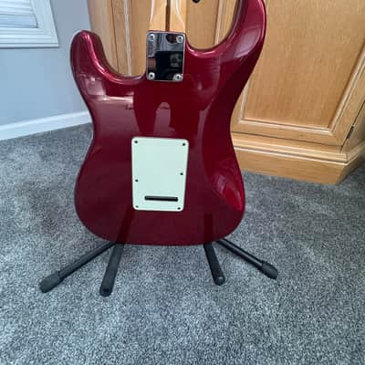 Fender Blacktop Stratocaster HH 2011 - 2014 (+Hard Case and Seymour Duncan Hot Rodded set pickups) image 11