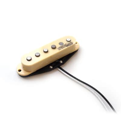 Wilkinson WVS Vintage Single Coil Pickup Alnico V for Stratocasters - Bridge (Black) image 5