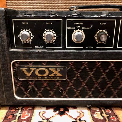 Vintage 1960s Vox Supreme 200w Solid State Amplifier Head image 3