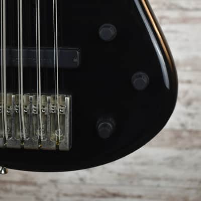 2008 Zon Sonus 8-String Bass Black composite neck Rare Free Shipping image 11