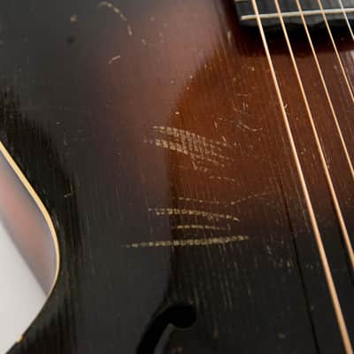 Gretsch Archtop Model 35 F-Hole Acoustic Owned By Billie Joe Armstrong Of Green Day image 10