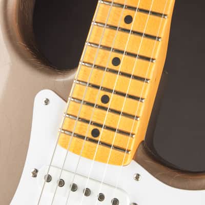 Fender Masterbuilt David Brown '50s Stratocaster Shoreline Gold/DLX Closet Classic image 3