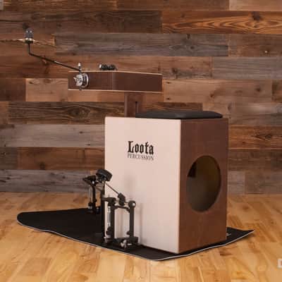 LOOTA PERFORMER DRUM KIT BUNDLE, COCOA BEAN, WITH RIGHT FOOT PEDAL image 3