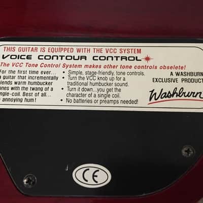 Washburn Idol WI-64 Transparent Red image 6