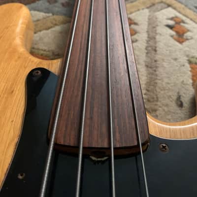 Fender Precision Bass Fretless 1977 - Natural image 2