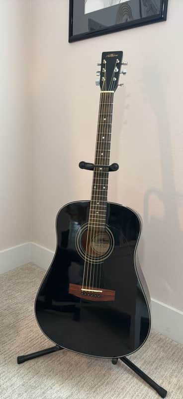 Abilene AW-15 Dreadnought Acoustic Guitar 1990s - Natural
