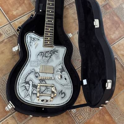 Duesenberg  Johnny Depp Jack Sparrow Limited edition Signature Series Aluminum Tattooed image 14