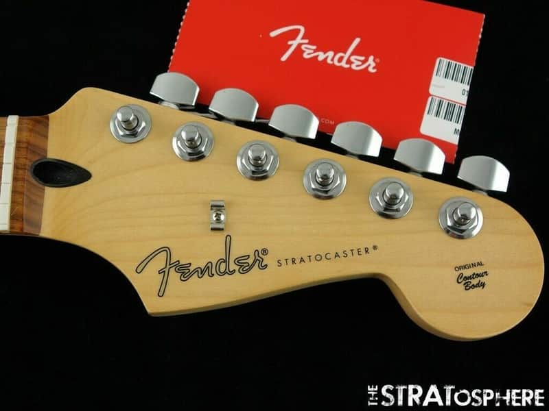 2021 Fender Player Stratocaster Strat NECK TUNERS, "C" Shape Pau Ferro image 1