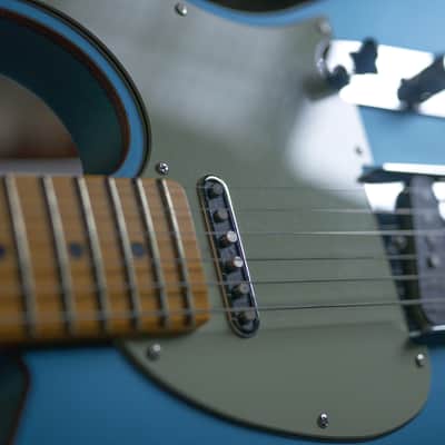 G&L ASAT Classic Alnico Lake Placid Blue with Duncan Pickups w/Gig Bag image 7
