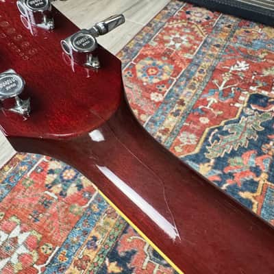 Yamaha SA700 Super Axe ES335 Style Semi Hollowbody Persimmon Red - 1983 image 20