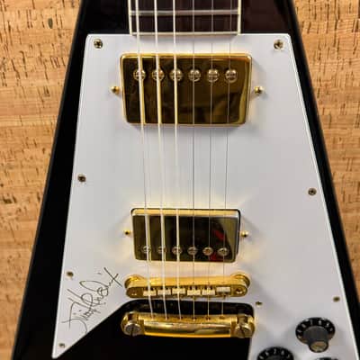 Gibson Jimi Hendrix Hall of Fame Flying V  1992 - Black image 11
