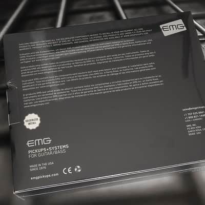 EMG T/SYSTEM Active Tele Pickup System with Controls - Black w/ Solderless Install System image 2