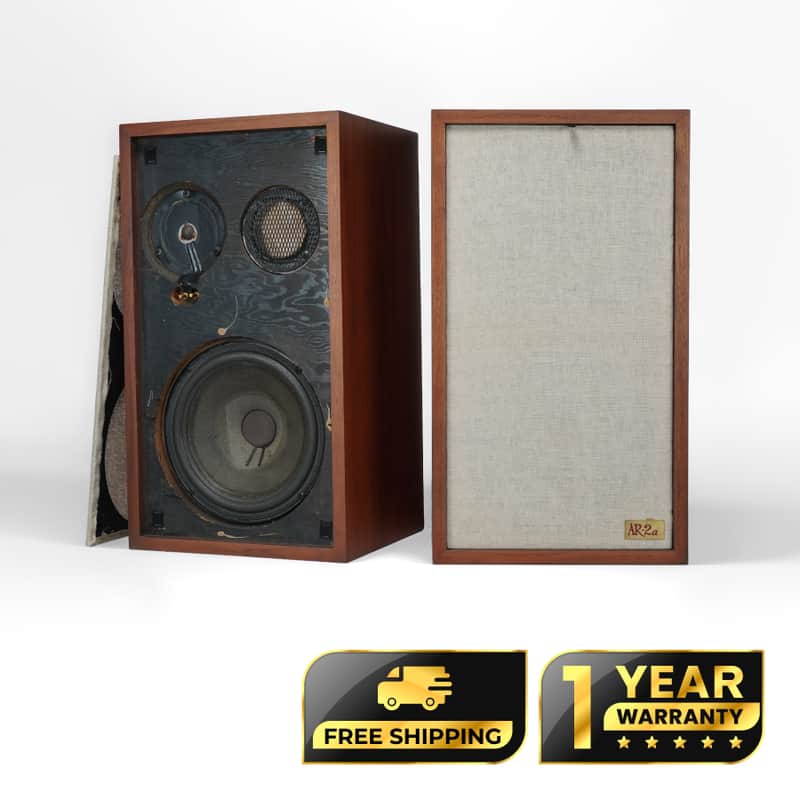 Acoustic Research AR-2AX Pair of Speakers – Professionally Restored – 1-Year Warranty image 1
