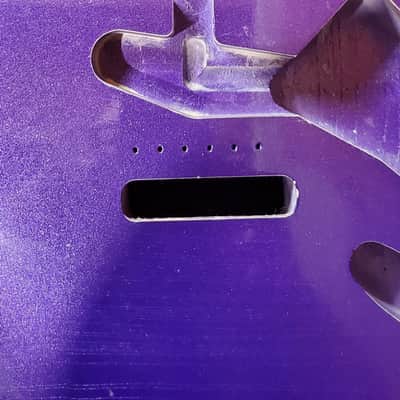 MJT VTS Stratocaster® style Body Deep Purple Nitro image 6
