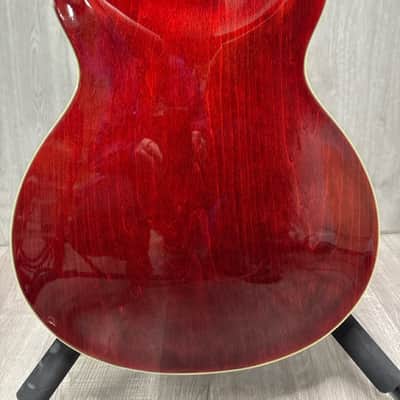 Ibanez Artcore AS73-TCR-12-01 Semi-Hollow Guitar – Transparent Cherry image 8