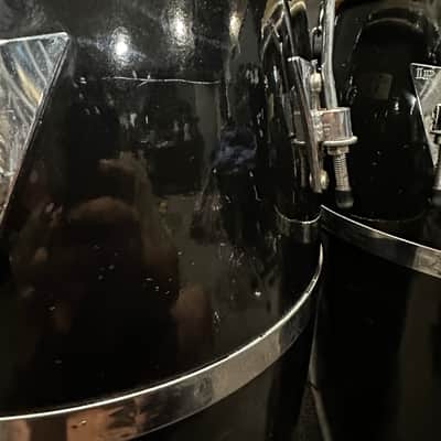LP Palisades Park Fiberglass Quinto & Tumba - Gloss Black image 4