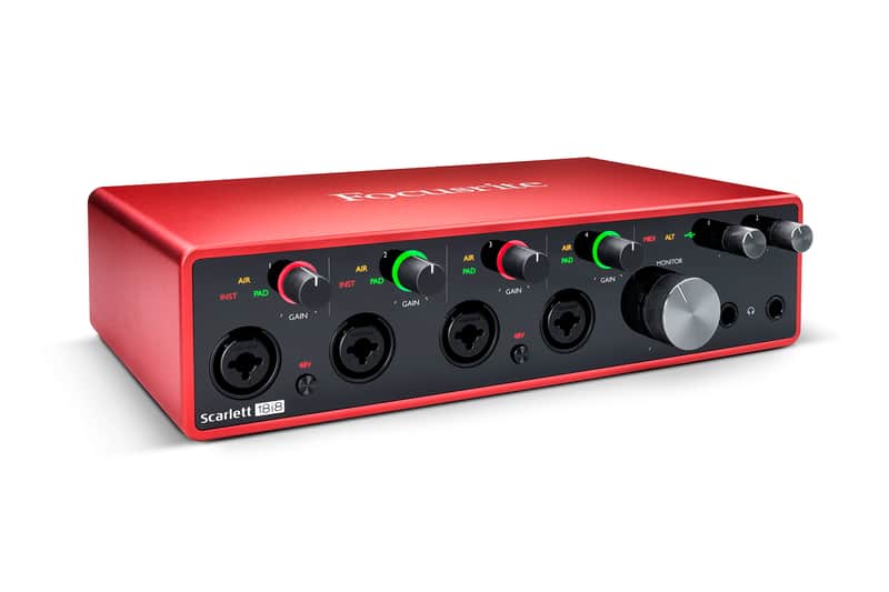 Focusrite Scarlett 18i8 3rd Gen USB Audio Interface | Reverb