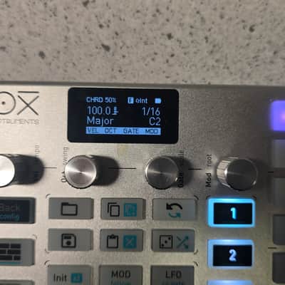 Oxi Instruments One MIDI / CV Sequencer Silver with Split & Pipe [Three Wave Music] image 1
