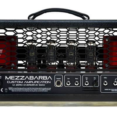 Mezzabarba M ZERO Overdrive Head - 100 Watts - Black Vinyl image 2