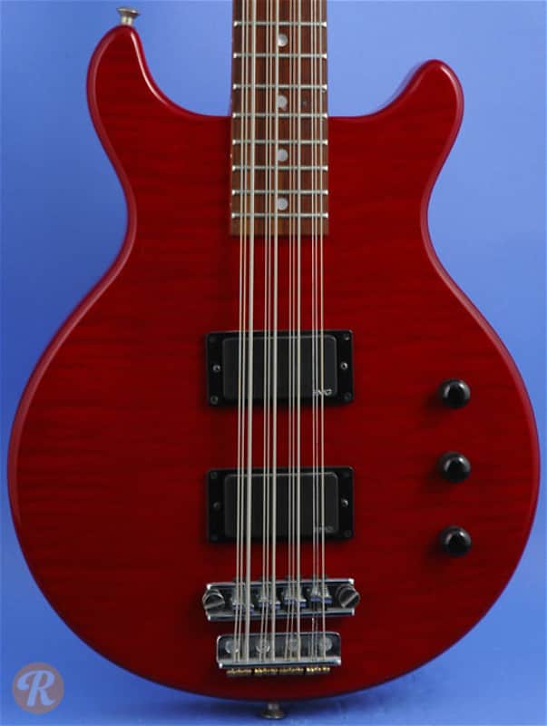 Hamer 12-string Bass Red image 1