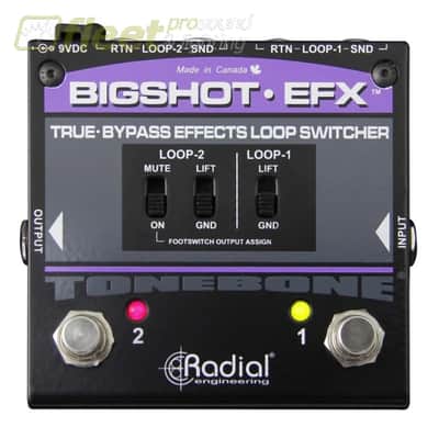 Reverb.com listing, price, conditions, and images for radial-bigshot-efx