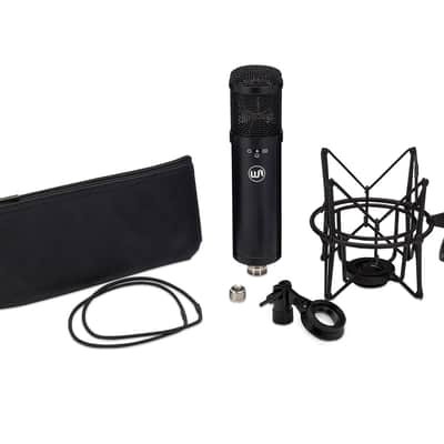 Warm Audio WA-47jr Black Transformerless FET Condenser Microphone Mic image 1