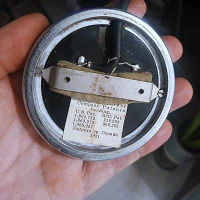 Vintage RARE Turner TC-5 crystal microphone Hi Z w period stand Brush Shure Astatic D104 Electro Voice image 3