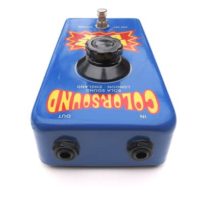 Vintage 1996 Colorsound One Knob Fuzz Box - V1 Dick Denney Original Issue for Sola Sound image 4