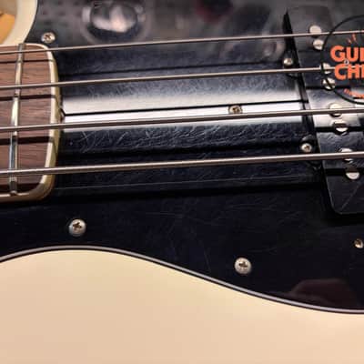 2004 Fender Japan CIJ JB75-90US ’75 Reissue Jazz Bass Vintage White USA Pickups image 12
