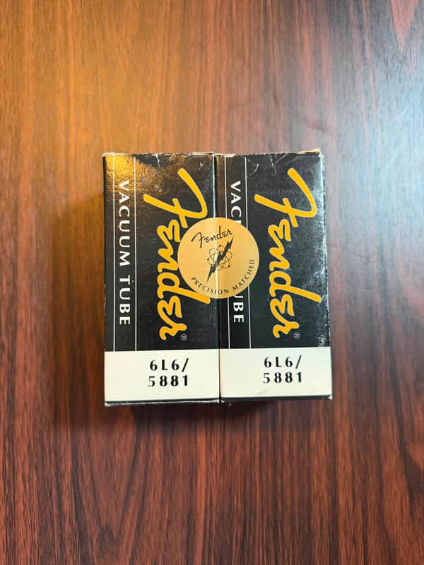 Fender 6L6/5881 Matched Tubes 90s (pair, Russian) image 1