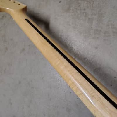 Maple Strat Neck fits fender Stratocaster body 22 frets Modern Gloss image 7