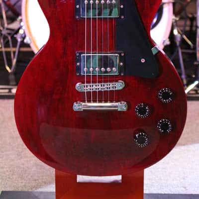 1994 Gibson Les Paul Studio with Ebony Fretboard - Wine Red, with original case image 2