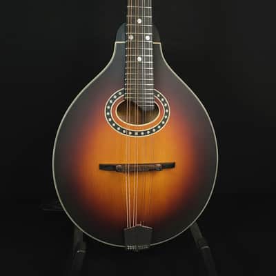 Eastman MD304E Electric A Style Oval Hole Electric K&K Mandolin with Bag image 4