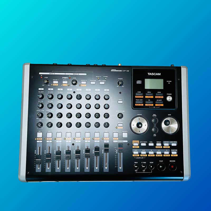 TASCAM DP-02 Digital Portastudio 8-Track Recorder image 1