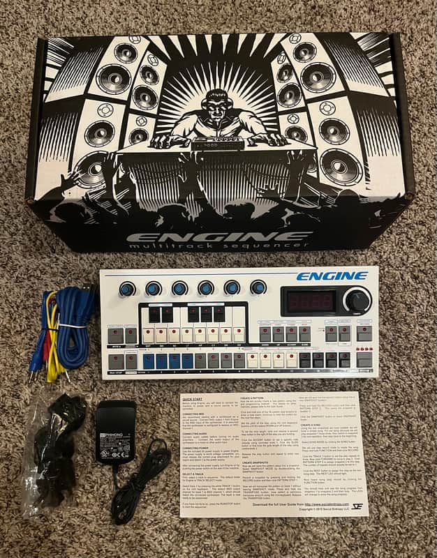 Social Entropy Engine Sequencer w/CV Expansion