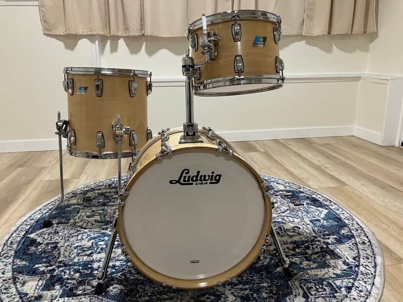 Ludwig Classic Maple Jazzette 2025 - Natural Maple Lacquer image 1