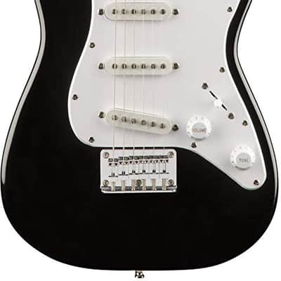 Fender Squier 3/4-Size Kids Mini Strat Electric Guitar - Black image 1