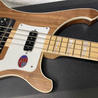 NEW! Rickenbacker 4003 W Walnut - 4-String Bass - Authorized Dealer - 8.8 lbs - G07137 image 2