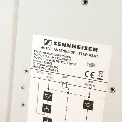 Sennheiser ASA 1 Active Antenna Splitter - 500-870 MHz (NO POWER SUPPLY) CG015X6 image 9