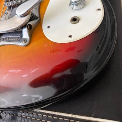 Mosrite The Ventures Of California Model Sunburst Vintage OHSC Ships From USA image 13