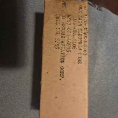 Ultra-Rare Bendix 6106 Red Bank Vacuum Tube – Military/Aerospace Grade (5Y3WGT Upgrade) image 1