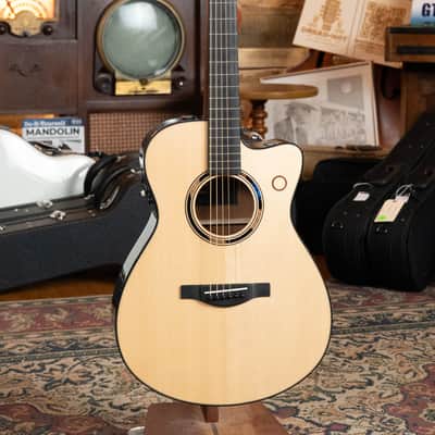 *New 2026 Model* Yamaha TAS3C-NT Sitka/Mahogany Natural Concert Guitar w/the NEWEST TransAcoustic System #0095 image 6